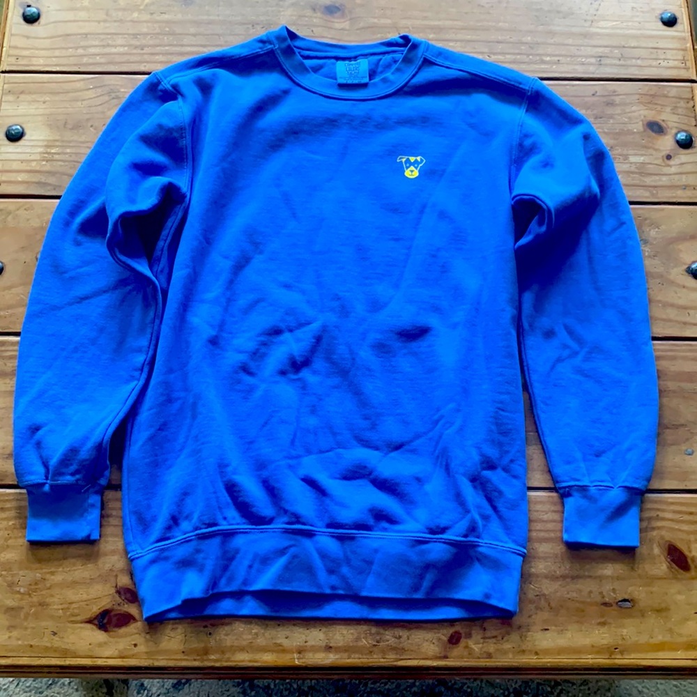 Oversized Sweatshirt- My dog is cooler than you - size S (fits  like a large)